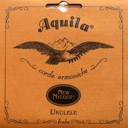 Aquila 23U New Nylgut Baritone Ukulele Strings, GCEA, High G
