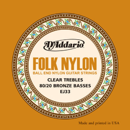D'Addario EJ33 Folk Nylon