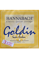 Hannabach 725 Goldin, Super Carbon Trebles
