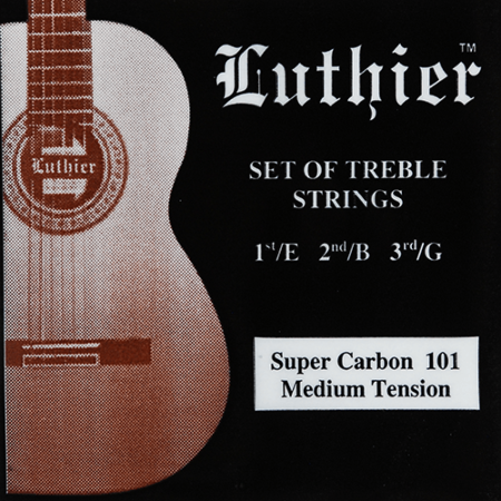 Luthier Super Carbon 101 Medium Trebles