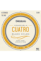 D’Addario EJ98 Cuatro-Venezuela black nylon