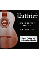 Luthier Super Carbon 101 Medium Hard Trebles