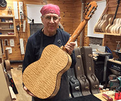 Quilted maple Master Series Hauser